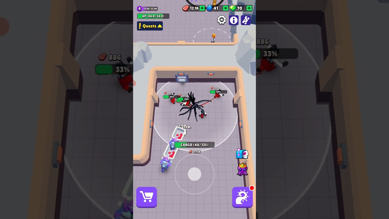Alien Invasion game part 18  Android game  Alien game play  Spider game play