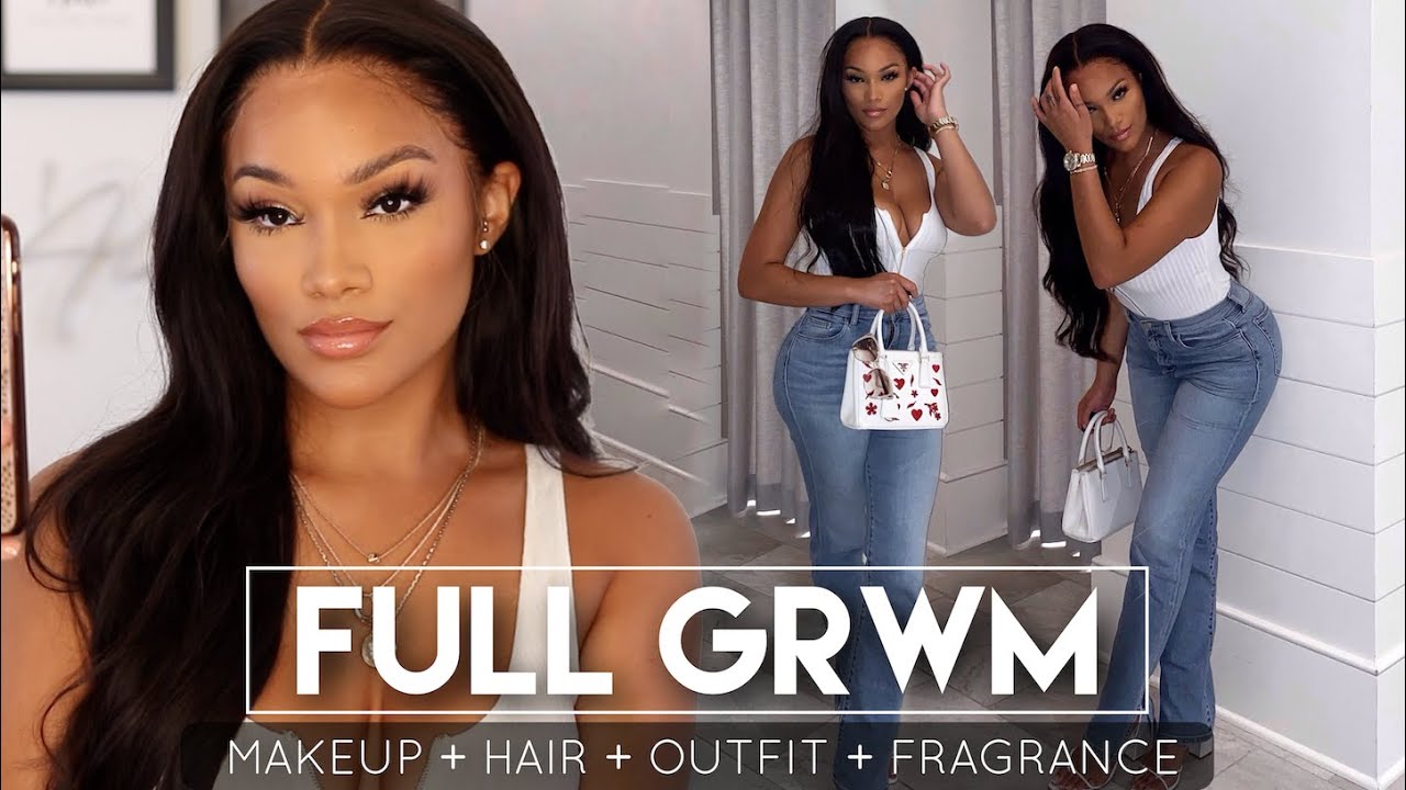 FULL GRWM SUMMER MAKEUP + HAIR + SUMMER OUTFIT + SUMMER FRAGRANCE | ALLYIAHSFACE