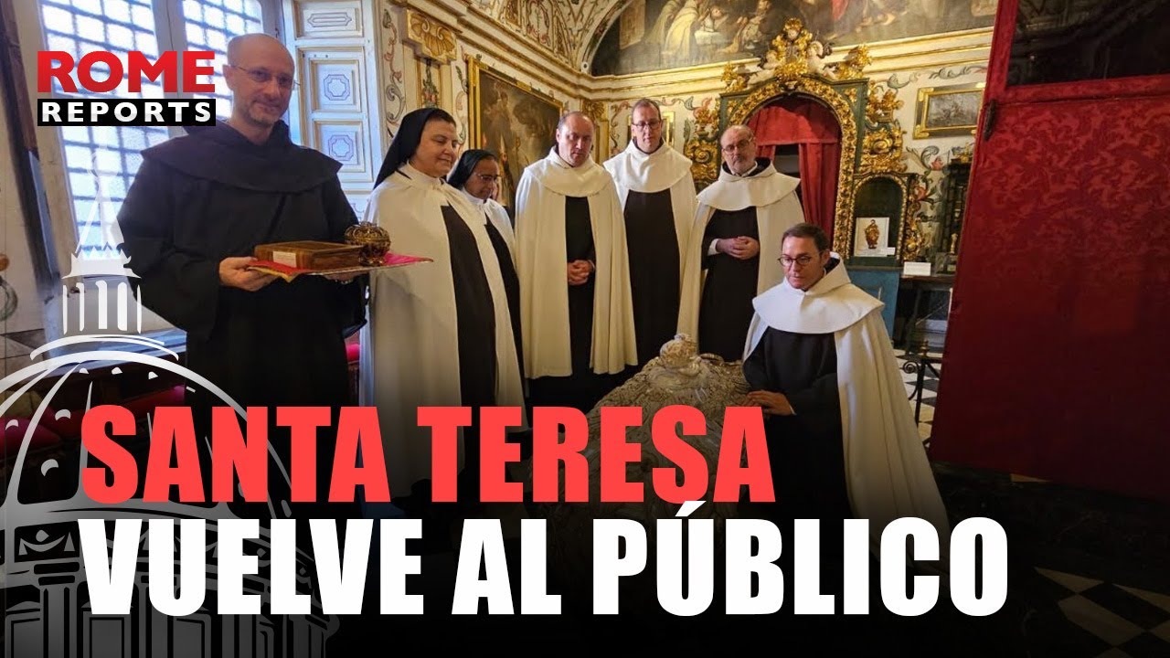 El cuerpo incorrupto de Santa Teresa de Jesús se expondrá al público un siglo después
