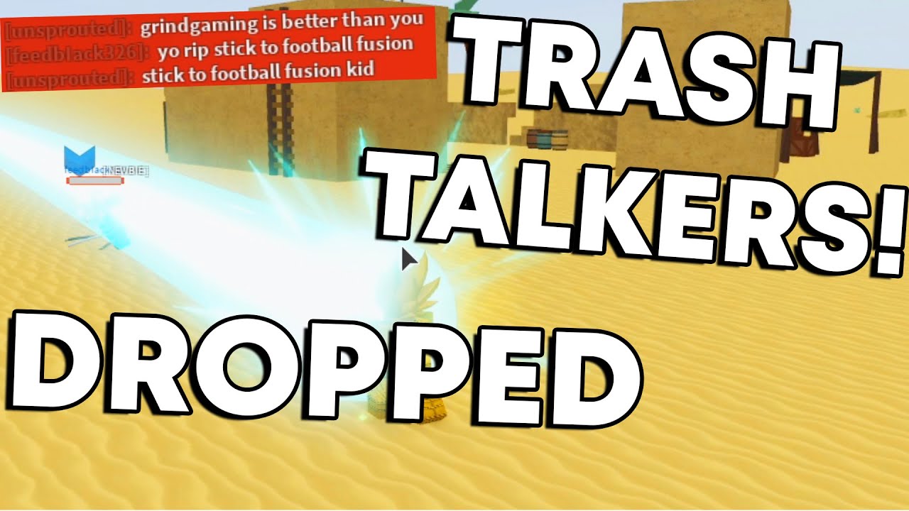 DROPPING TRASH TALKERS IN ABA! (Anime Battle Arena ROBLOX)