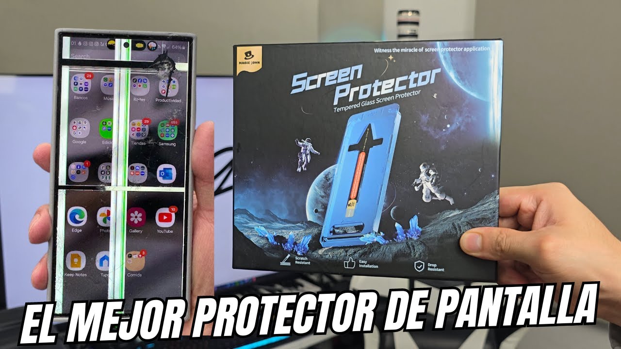 Qué PROTECTOR de PANTALLA comprar en 2024? Magic John