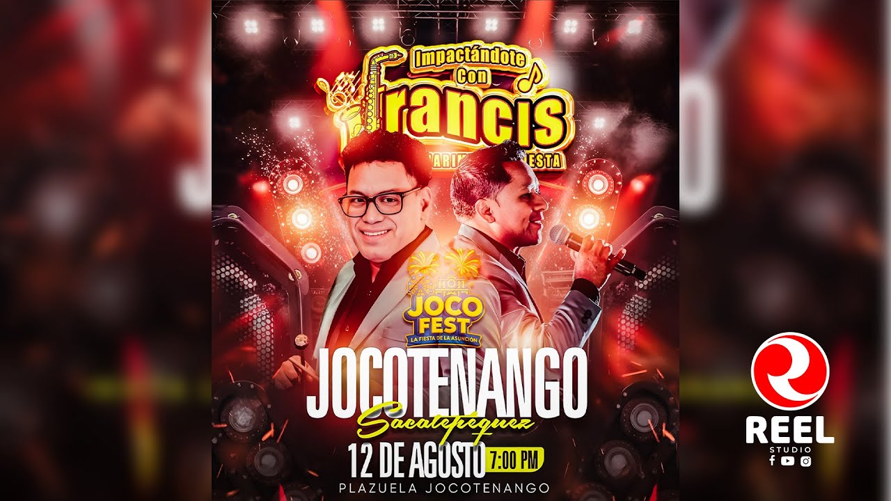 Francis y su Marimba Orquesta Jocofest 2025 Jocotenango, Sacatepéquez prt 2