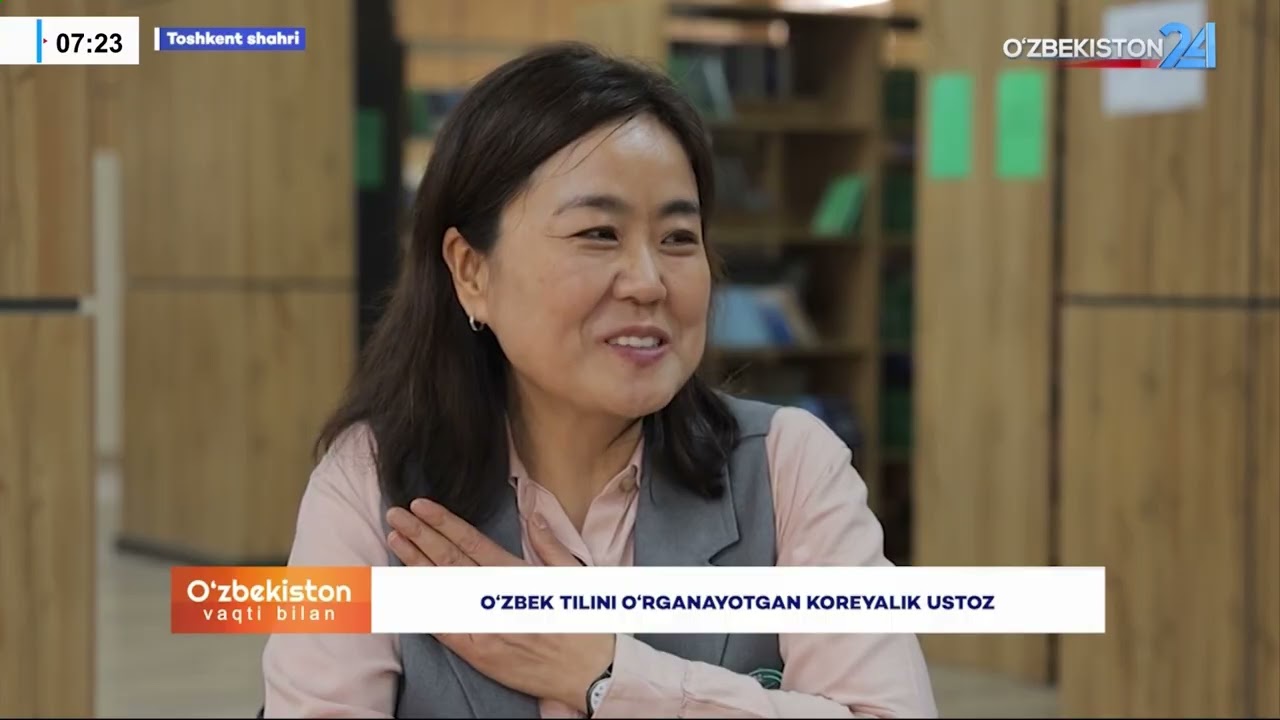 O‘zbek tilini o‘rganayotgan koreyalik ustoz I O’zbekiston vaqti bilan (05.03.2026)