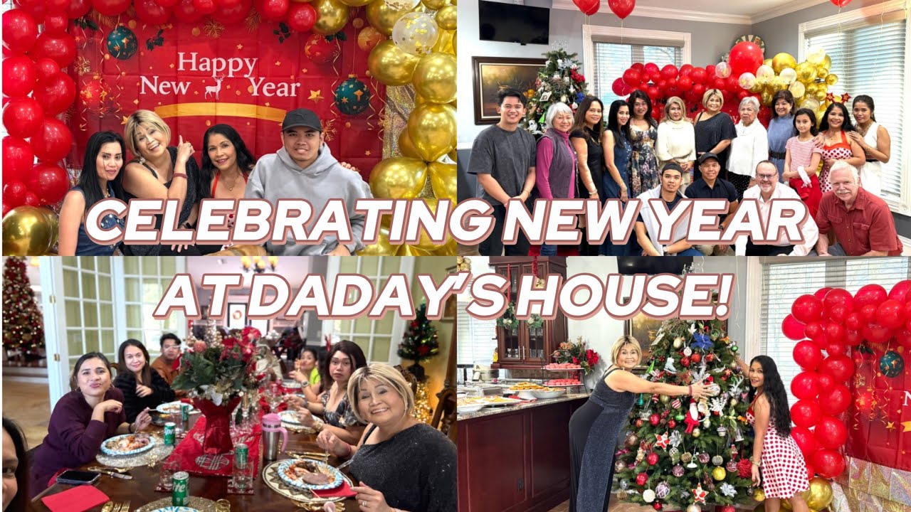 A Joyful New Year’s Day Celebration. Good Food, and Great Friends. 