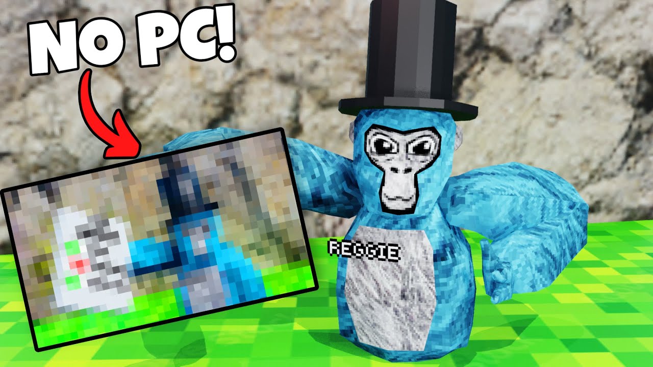 How To Make The Best Gorilla Tag Thumbnails With No PC!