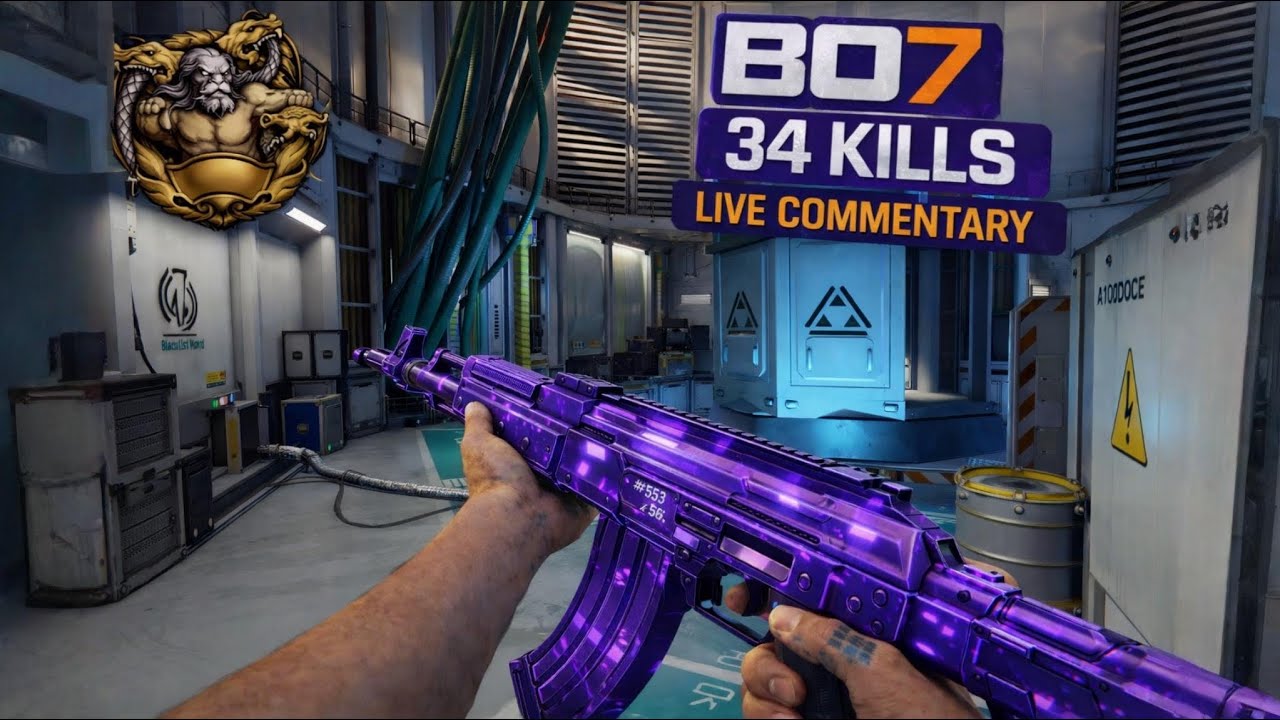 Black Ops 7 Ranked Play - 34 KILLS HardPoint | Black Heart Map (COD BO7 Multiplayer Season 2)