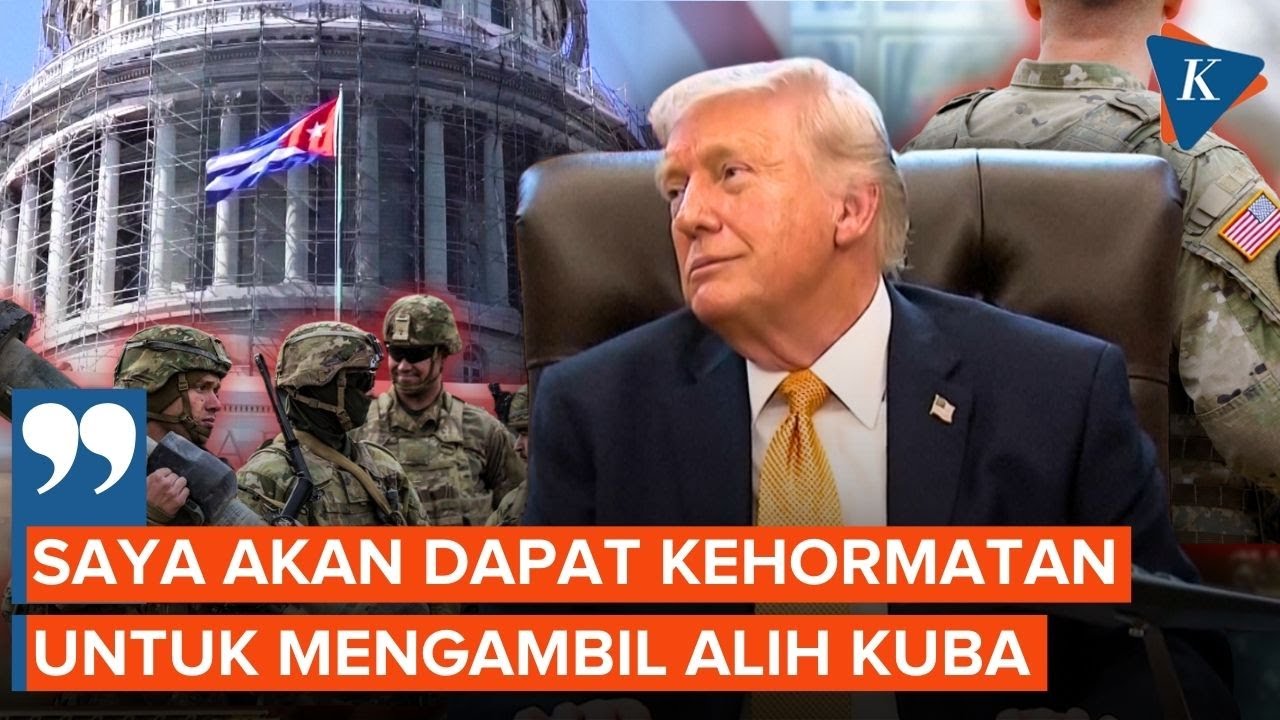 Usai Perang Iran, Trump Sesumbar Mau Ambil Alih Kuba