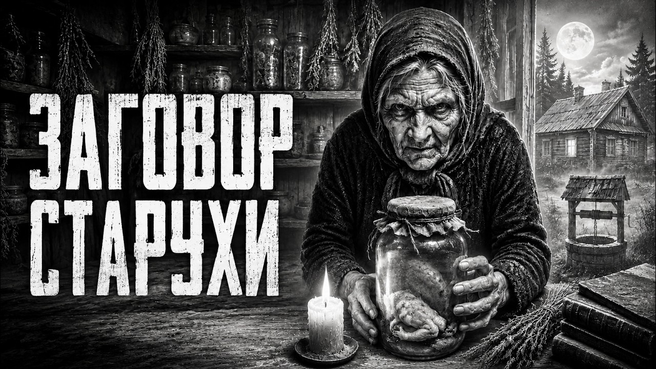 ЗАГОВОР СТАРУХИ | Ужасы| Мистика| Страшные истории на ночь| Жуткие рассказы у костра| Хоррор