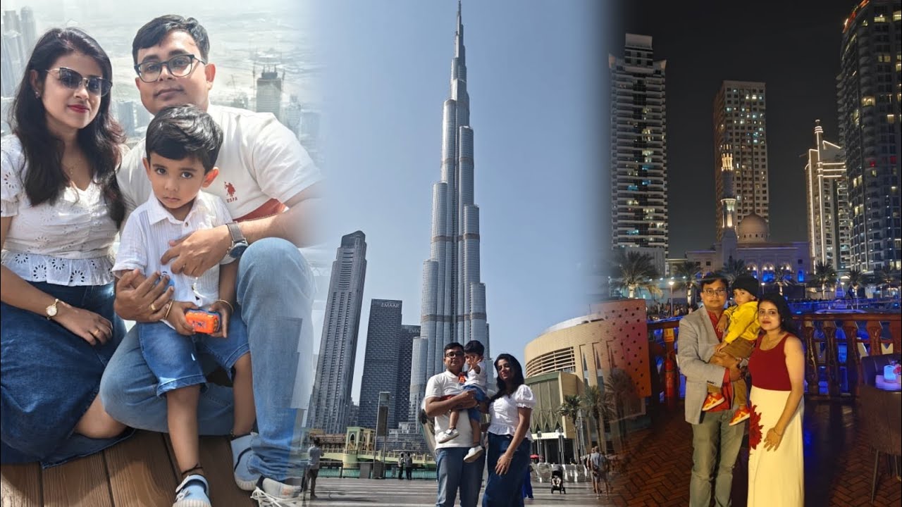 দোদোর চোখে দুবাই Part-2✨ |  Special 💍 | First Anniversary Abroad 🌍❤️ | Burj Khalifa & Cruise Dinner