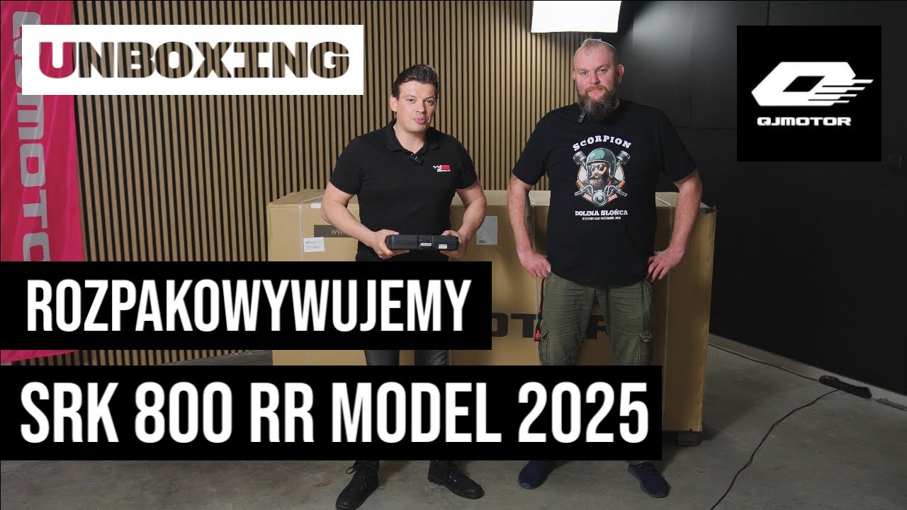 UNBOXING NOWEGO SRK 800 RR '2025