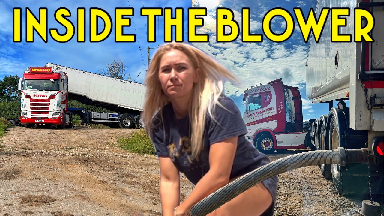 Inside the blower trailer | how it works