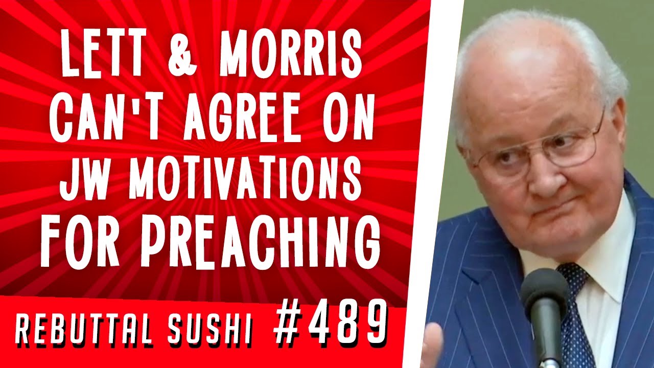 Stephen Lett and Tony Morris can't agree on Jehovah's Witness motivations for preaching