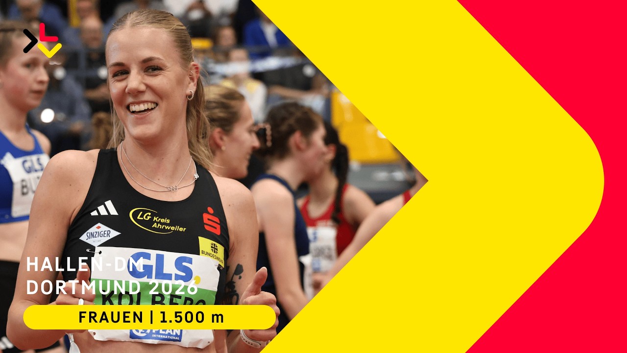 Majtie Kolberg spurtet zum 1.500-Meter-Titel