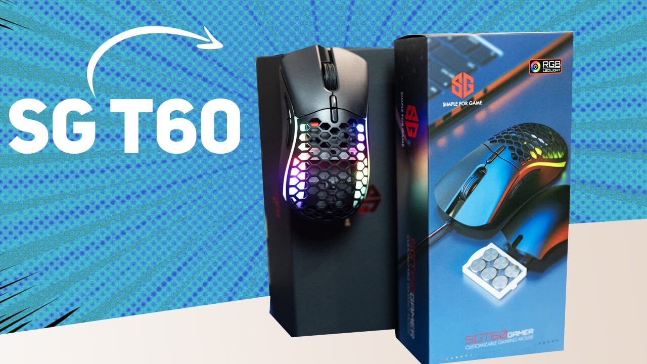 Unboxing SG T60 RGB Gaming Mouse !! تستحق الشراء ؟