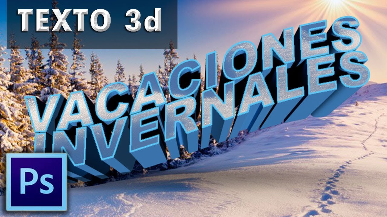 Photoshop: Texto 3D