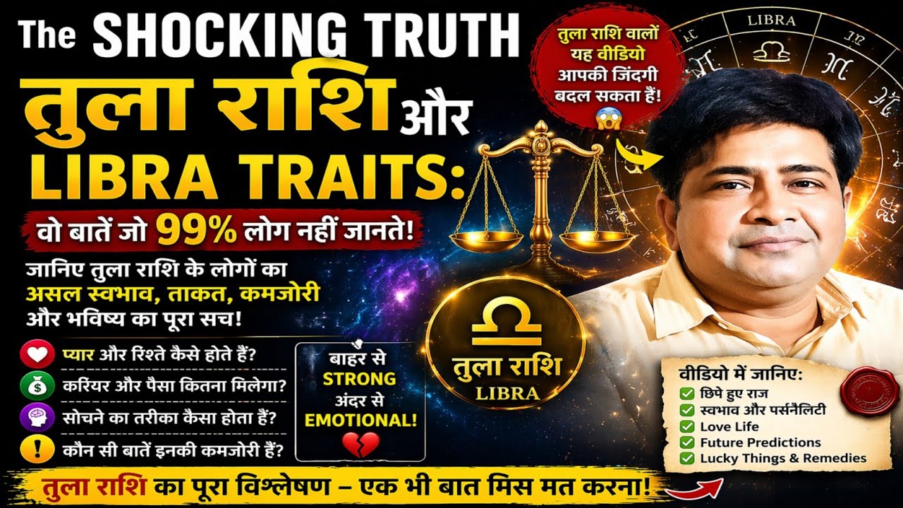 The Shocking Truth About Tula Rashi And Libra Traits | Libra Characteristics