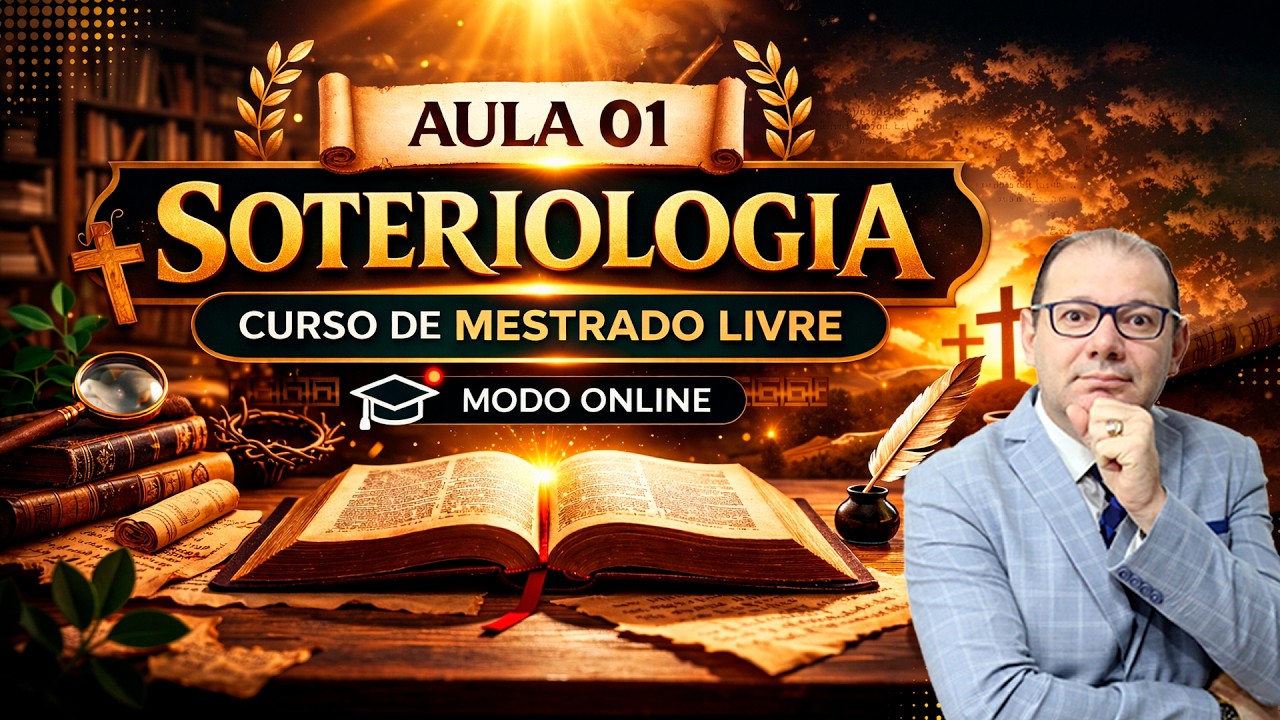 📘Aula Introdução Soteriologia - A doutrina da Salvação