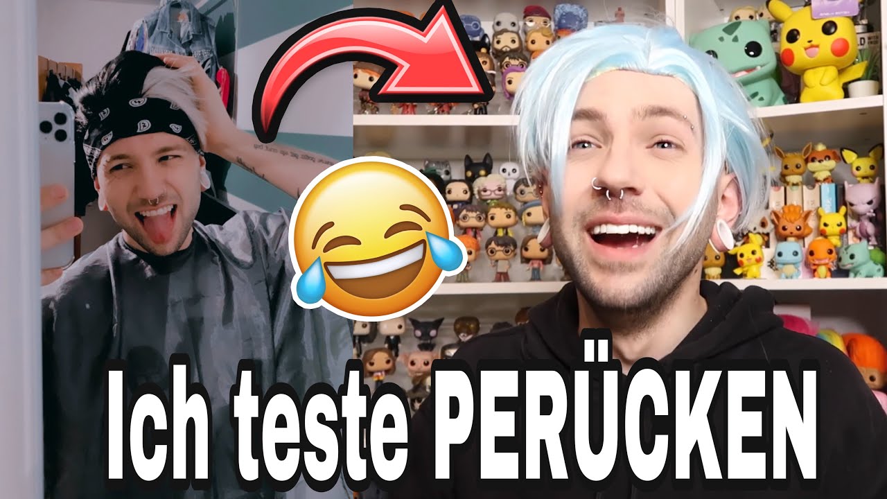 ich teste MÄNNER PERÜCKEN!