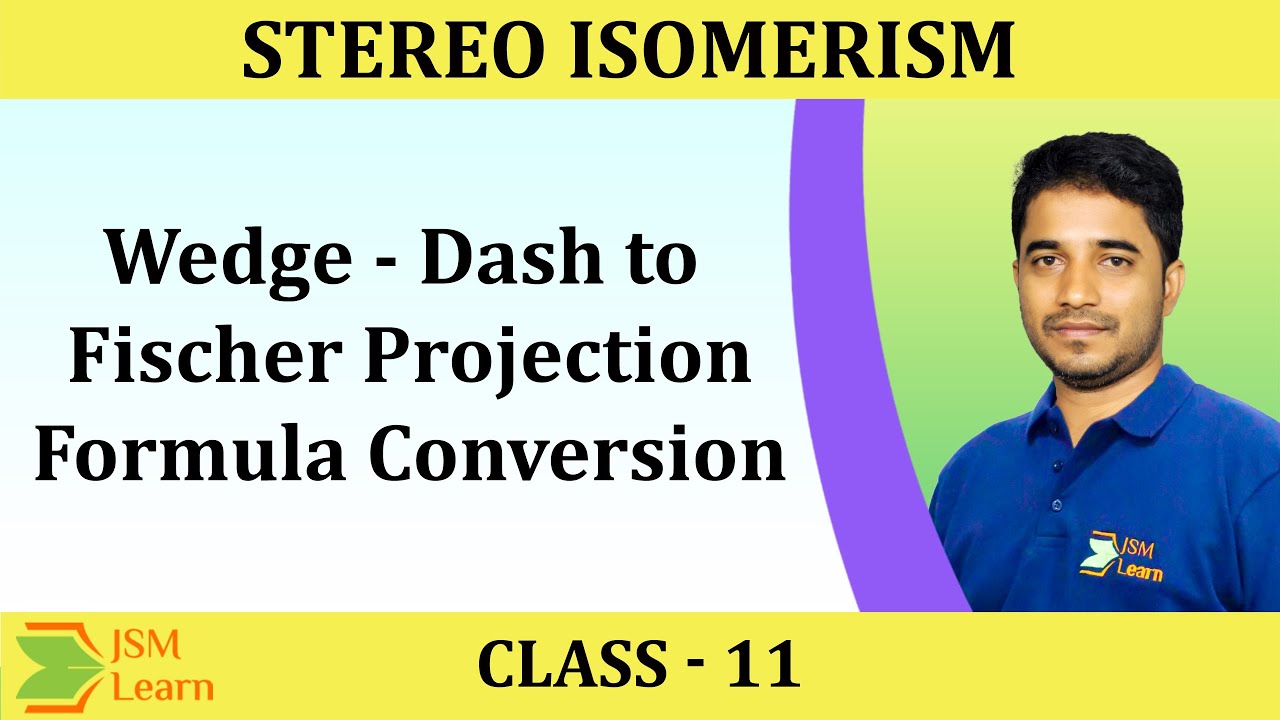 Wedge-Dash to Fischer Projection Formula Conversion