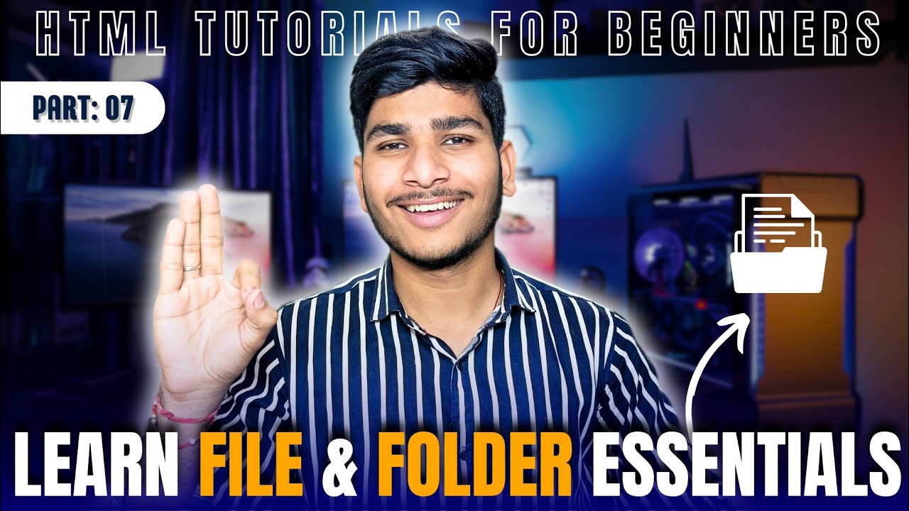 Understand File & Folder Structure for Web Development | HTML for beginers | #webdevelopment #html