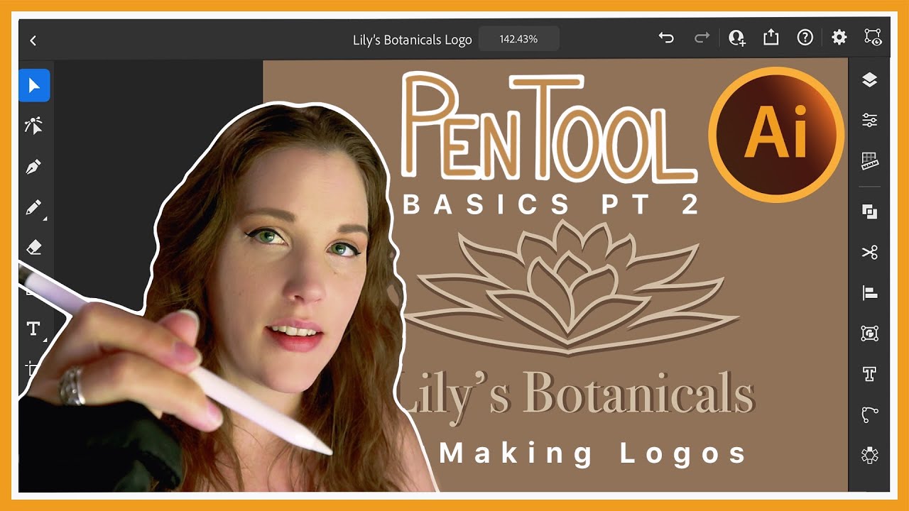 Pen Tool Basics Pt 2 *Advanced* | Illustrator on iPad
