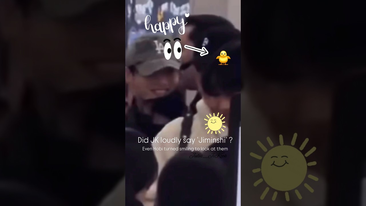 Did JK shout ‘Jiminshi-o’ ?