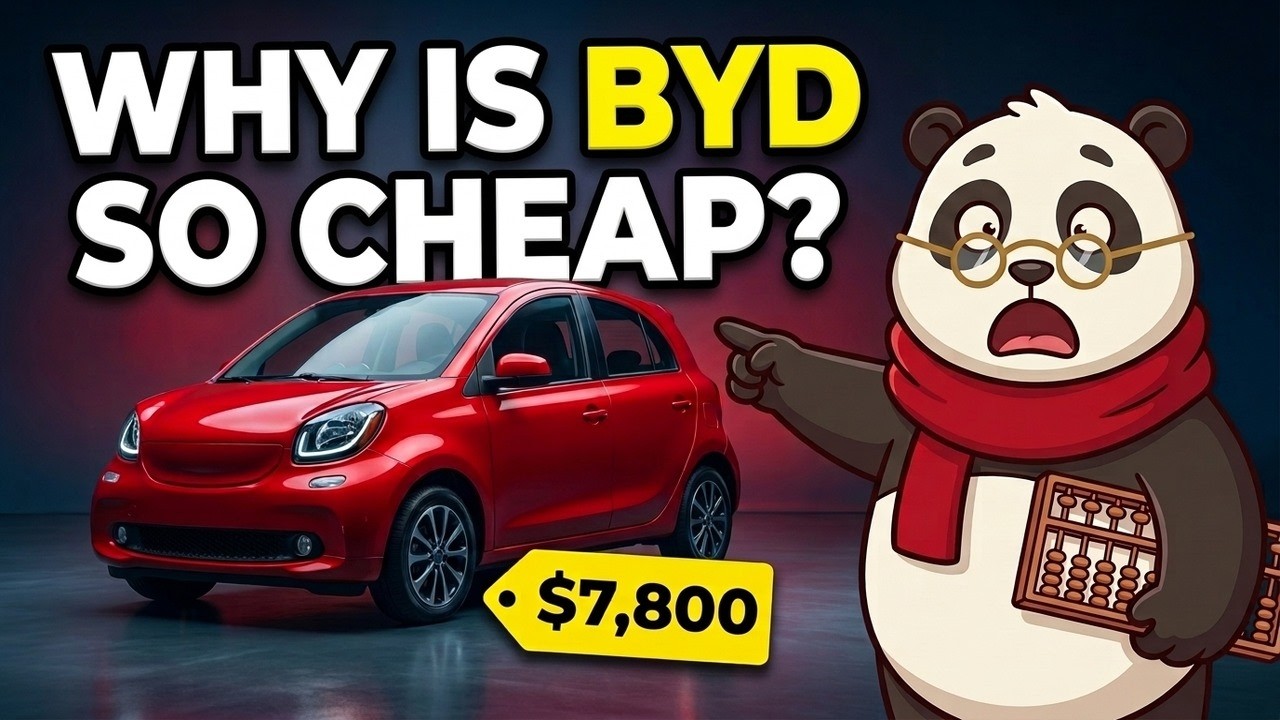 Why Is BYD So Cheap? The Real Math Behind a $7,800 EV