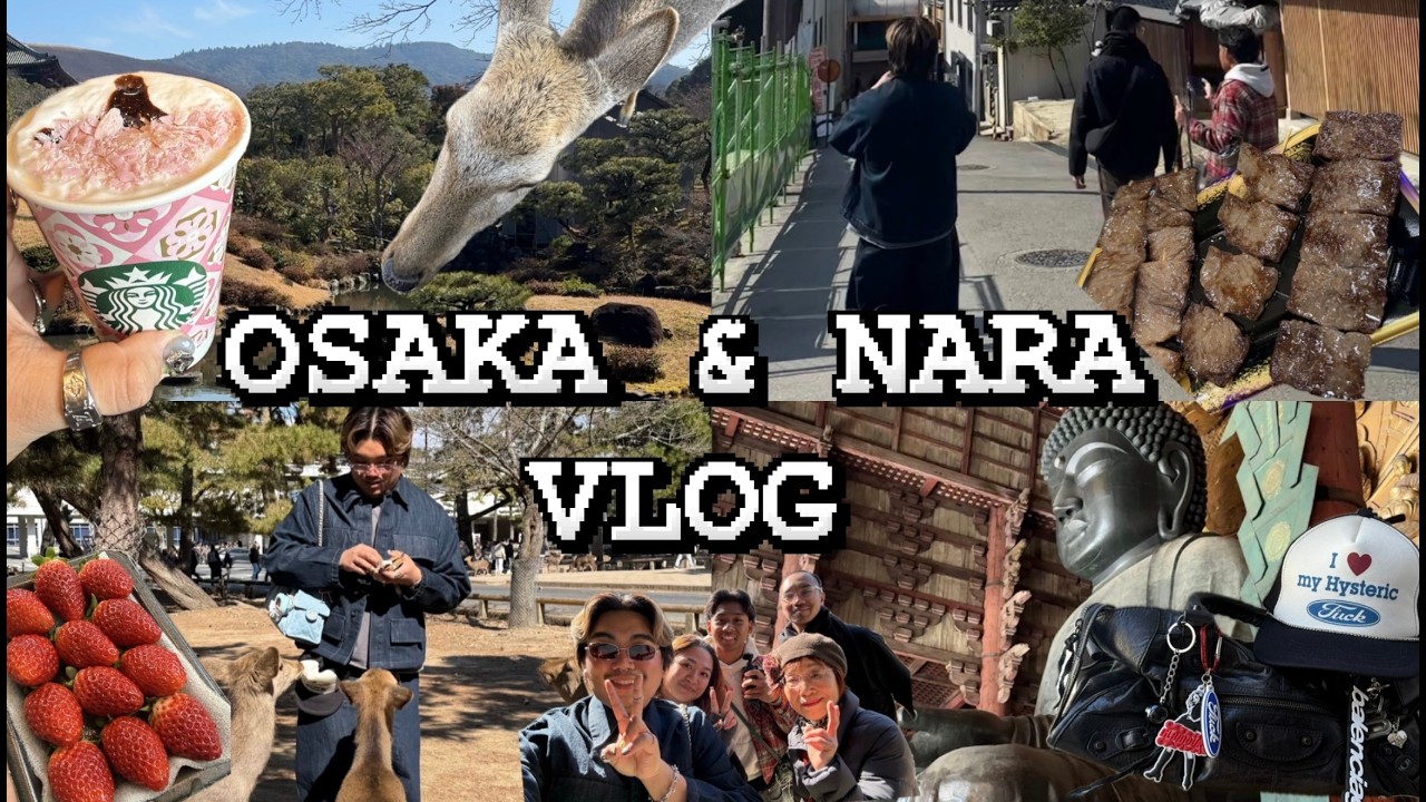 Osaka and Nara Vlog