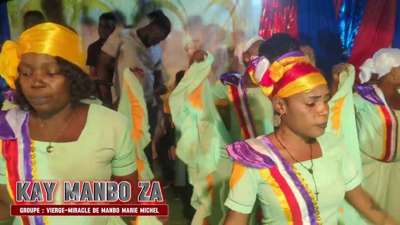 Vierge Miracle & Et-Jean Baptiste de mambo Marie Michel Kay mambo za fèt senjak majè