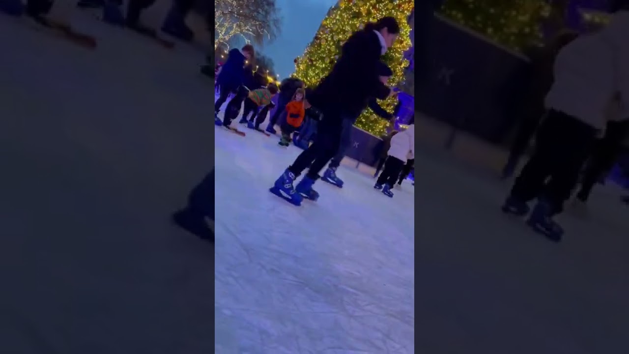 Skating in the centre of London #Naturalhistory￼￼ #icehockey #hockey #london #hockeylife #nhl