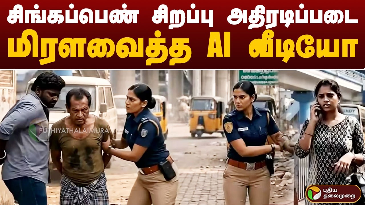 சிங்கப்பெண் சிறப்பு அதிரடிப்படை.. மிரளவைத்த AI வீடியோ | Singappen | CM VIJAY