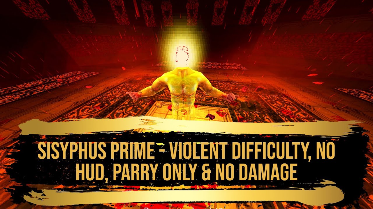 Ultrakill - Sisyphus Prime #7 (Violent Difficulty, Parry Only, No Damage & No HUD)