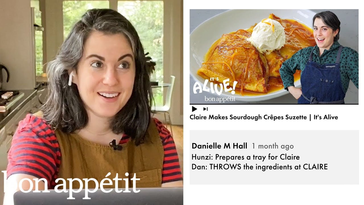 Pro Chefs Read BA YouTube Comments | Test Kitchen Talks @ Home | Bon Appétit