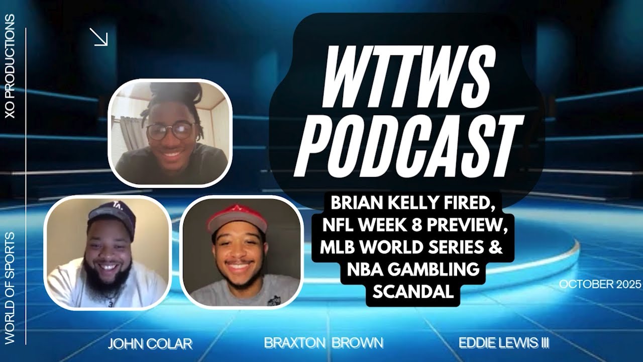 Brian Kelly Fired From LSU, NBA Gambling Scandal, NFL Week 8 Recap