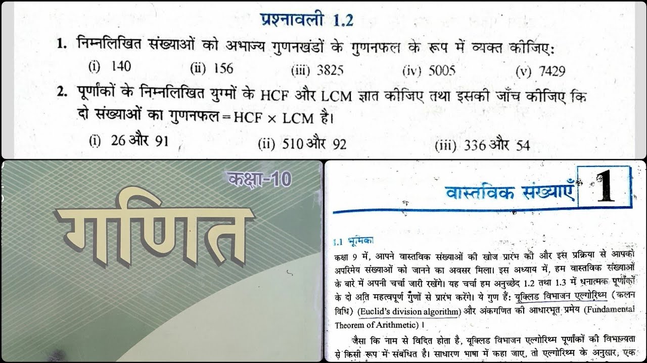 वास्तविक संख्याएँ (प्रश्नावली 1.2)| Class 10th| Chapter 1| Bihar Board NCERT Maths