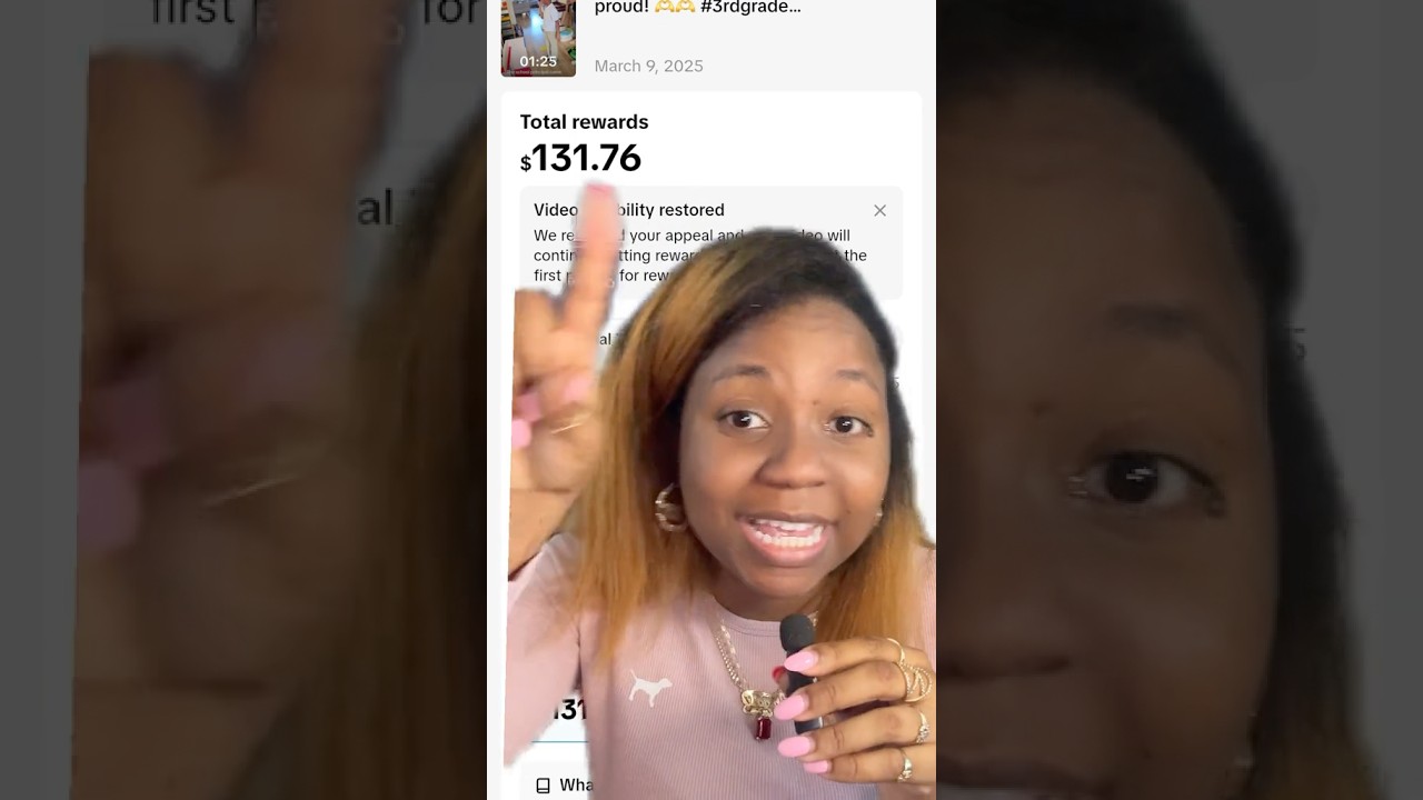 How to make money on the TikTok Creator Rewards Program 🥳#contentcreatortips