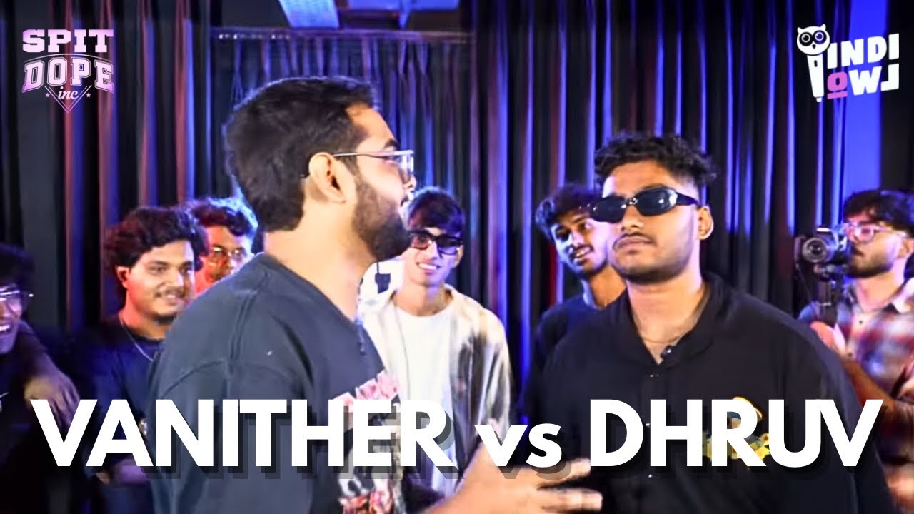 Vanither vs Dhruv Ampolu | Rap Battle | Spit dope : Back2Roots | Indiowl