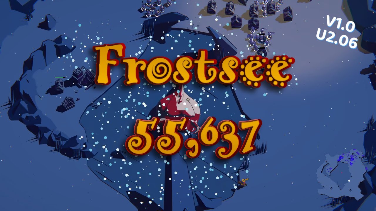 【Thronefall V1.0 】(Update2.06)「Frostsee」スコア55,637　自己記録更新！！