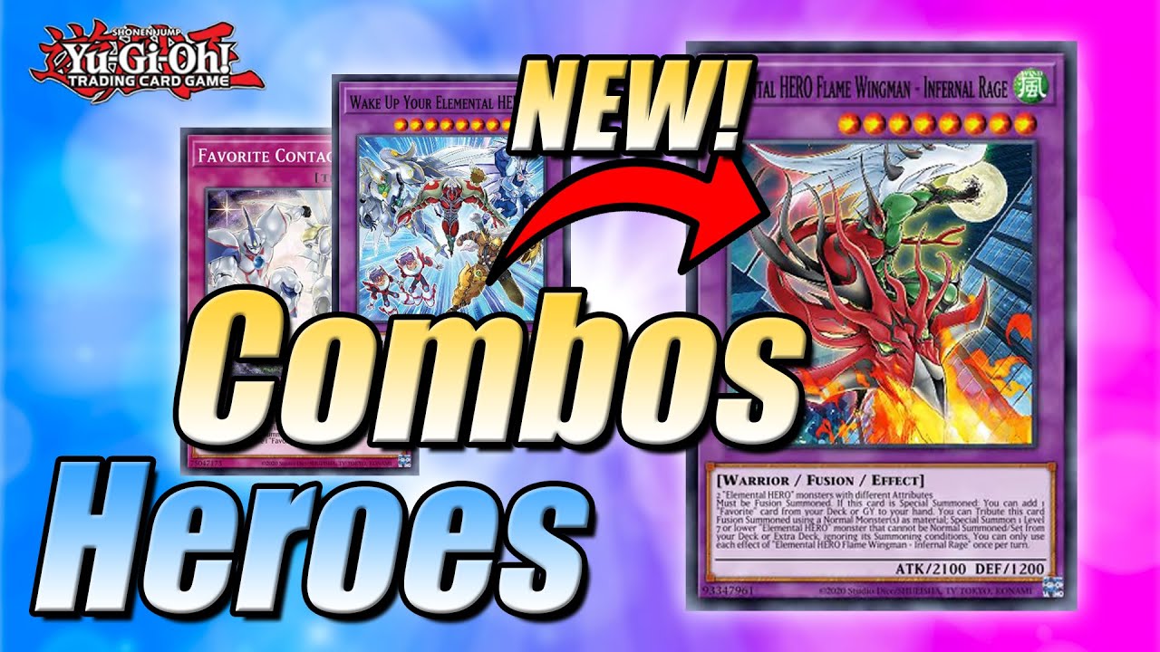 INFERNAL RAGE IS HERE!!! | 2 MUST KNOW HERO COMBOS! | POST BATTLES OF LEGEND! | Yu-Gi-Oh!