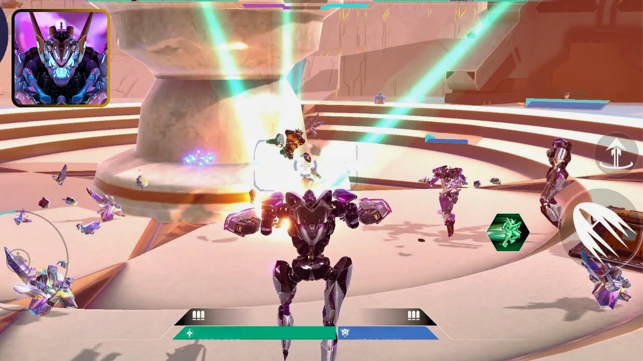 Mechachain: War Robot Shooter Gameplay (Android, iOS)