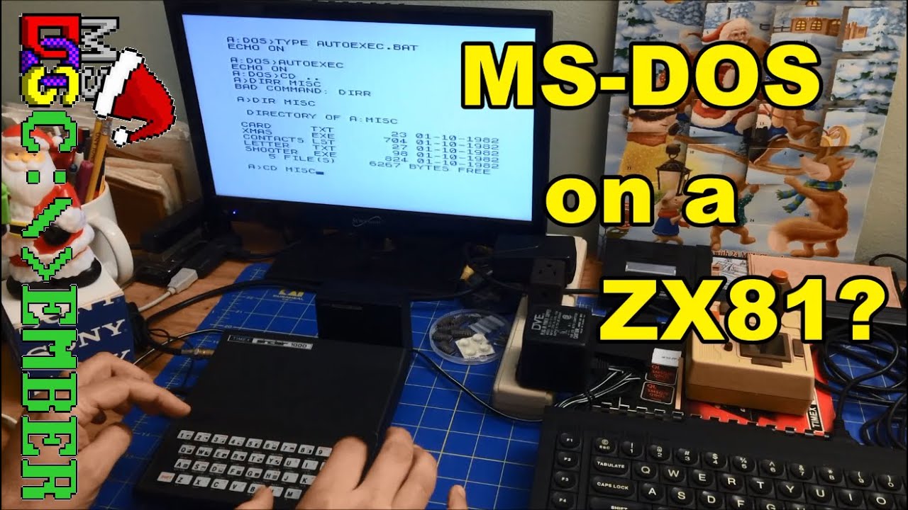 Was ZX81 as Capable as IBM PC? Maybe (Plus Holiday Gift) - #DOScember