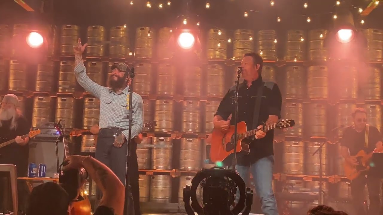 Post Malone & Blake Shelton- Pour Me A Drink- A Night In Nashville, 7/16/24