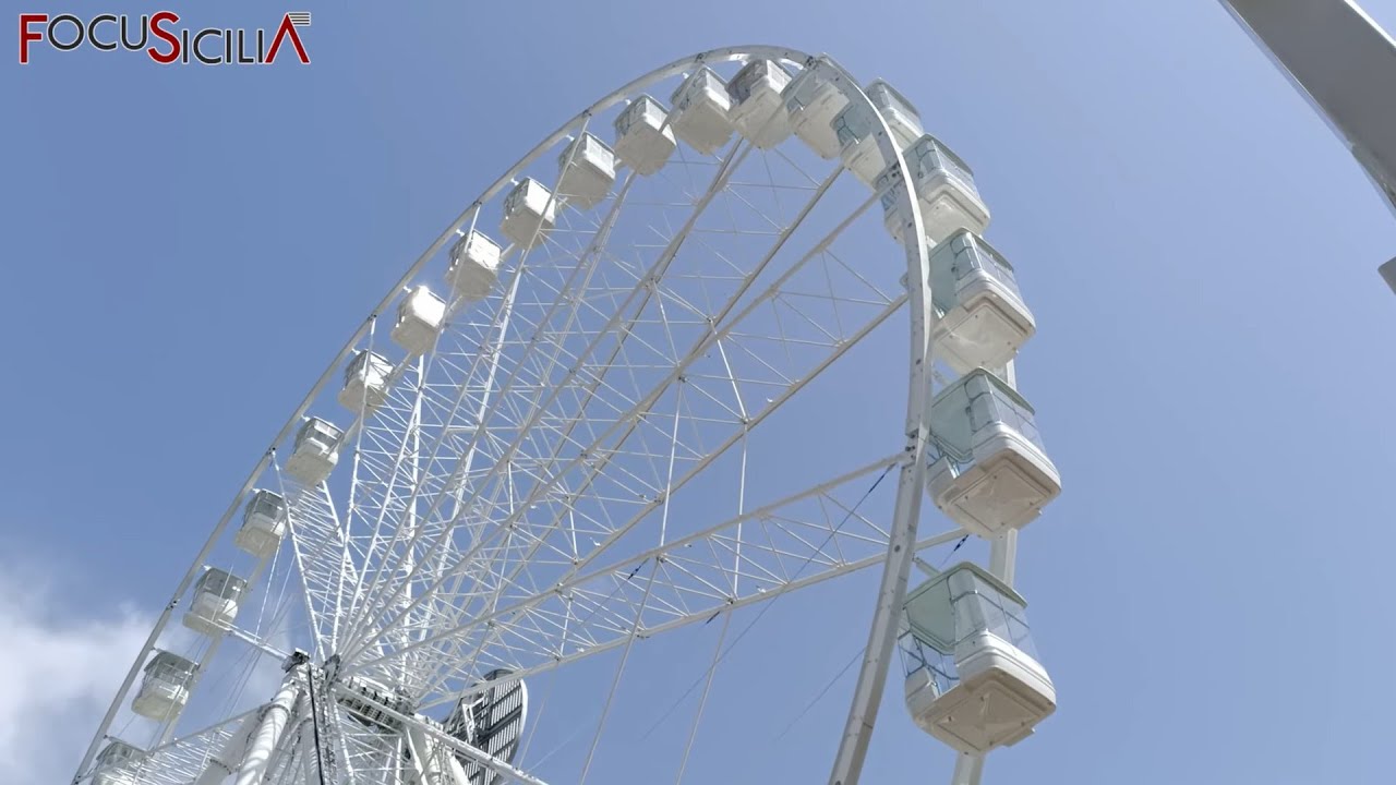 Pronta Blue Sky Wheel, la Ruota Panoramica di Catania. 