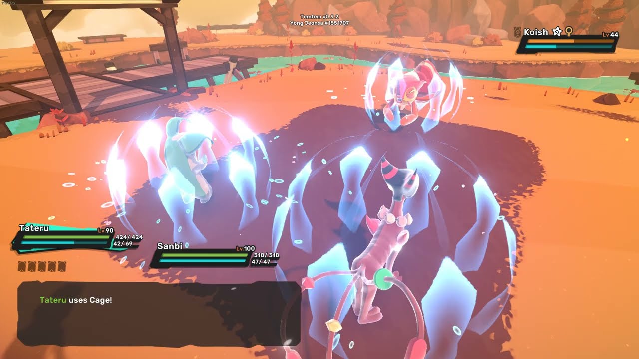 Another Luma Mental Koish While Koish Fishing | Temtem Luma Hunting