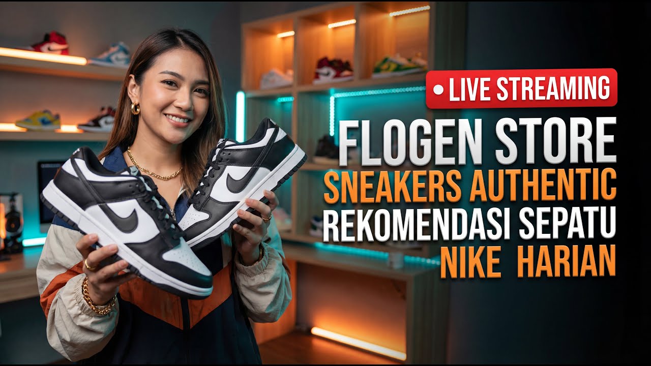 LIVE REKOMENDASI SEPATU NIKE HARIAN – Sneakers Original Pilihan + Review Nike Air Force