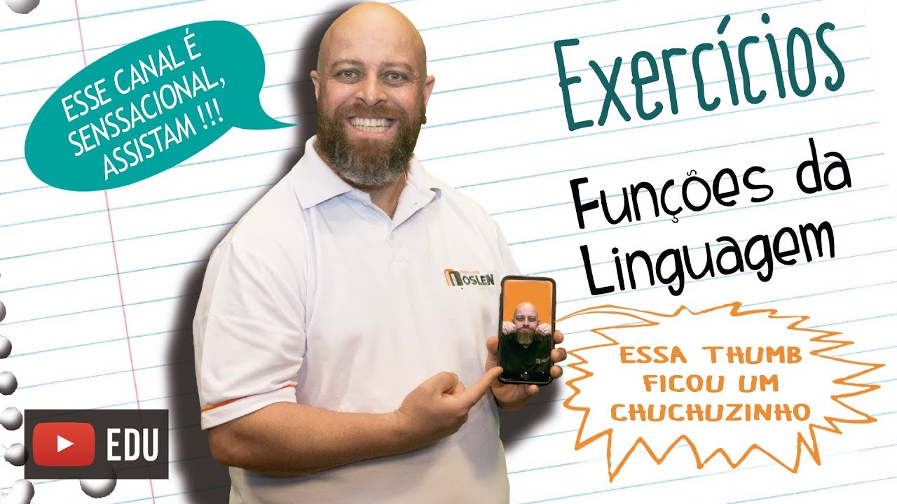 Exercícios de Funções da Linguagem [Prof Noslen]
