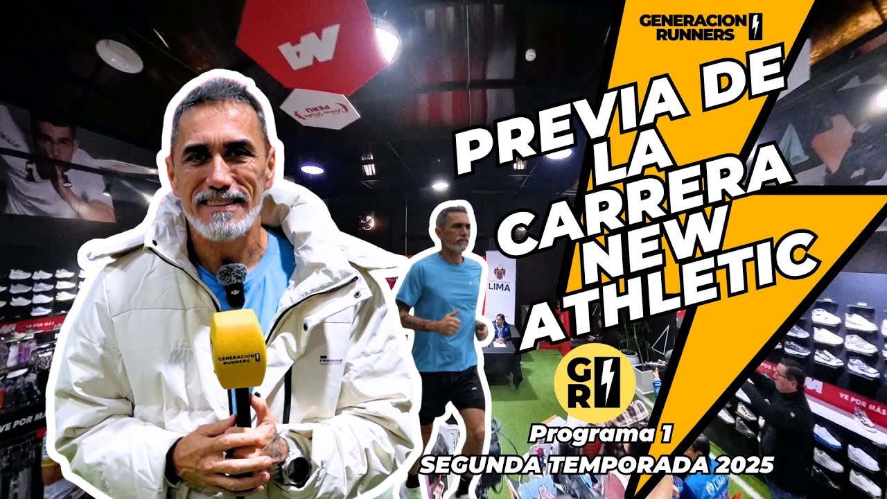 PREVIA CARRERA NEW ATHLETIC - GENERACION RUNNERS 2025
