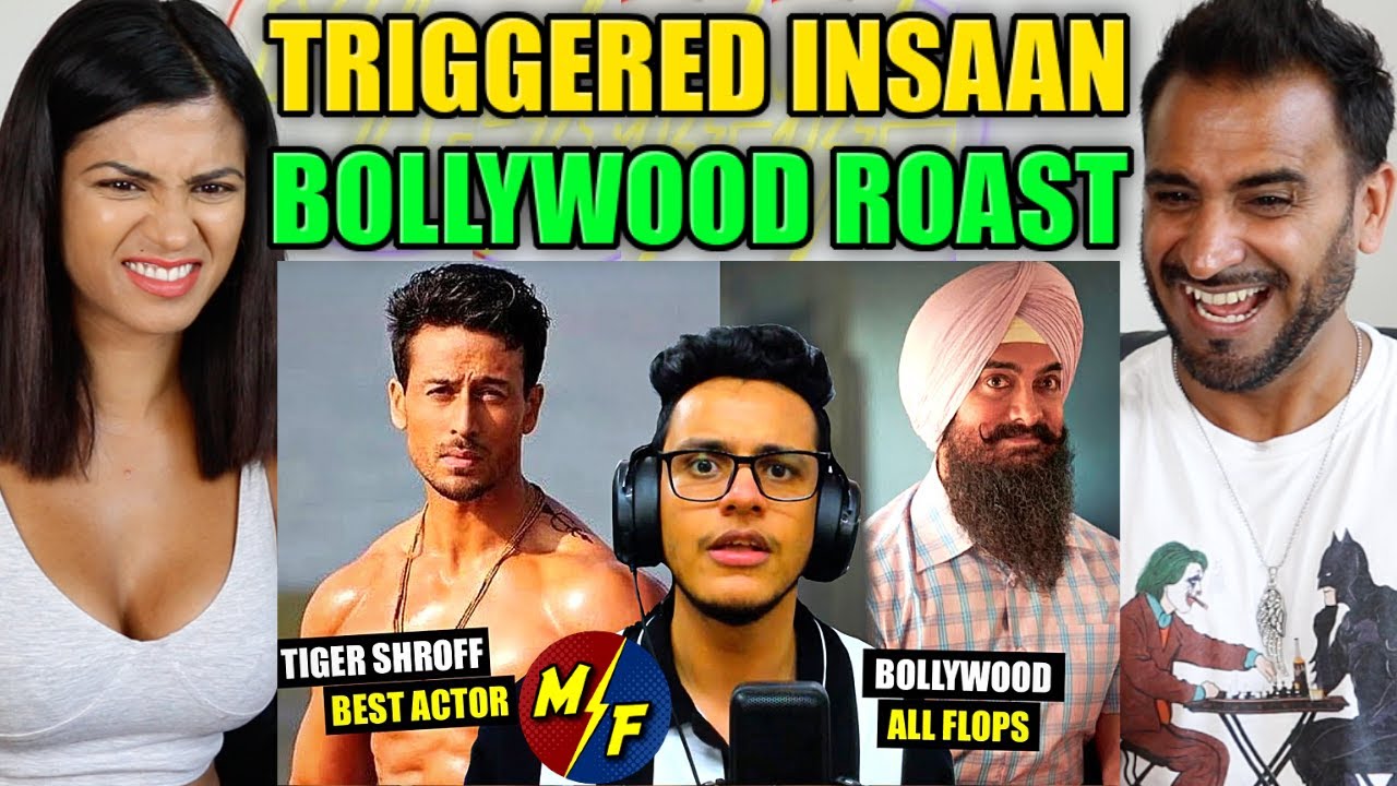 TRIGGERED INSAAN | TIGER SHROFF ROAST | BOLLYWOOD ROAST | REACTION!!