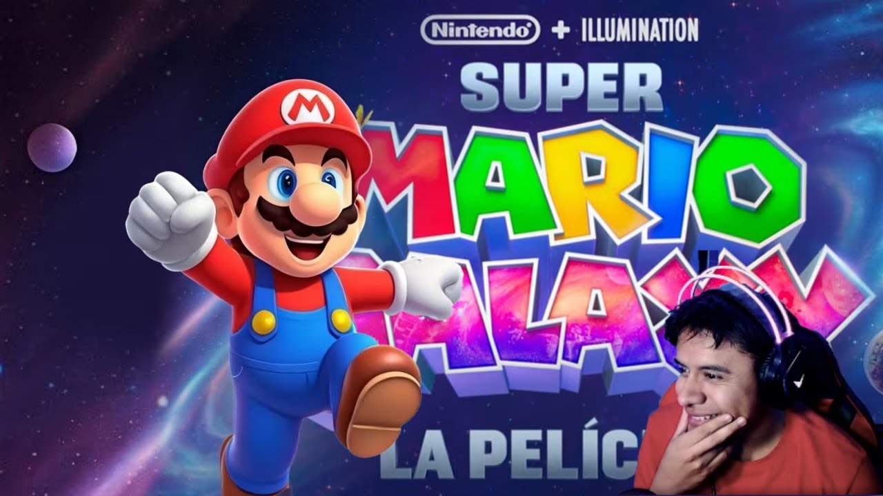 Reaccionando al trailer de Super Mario Galaxy!!!!!!