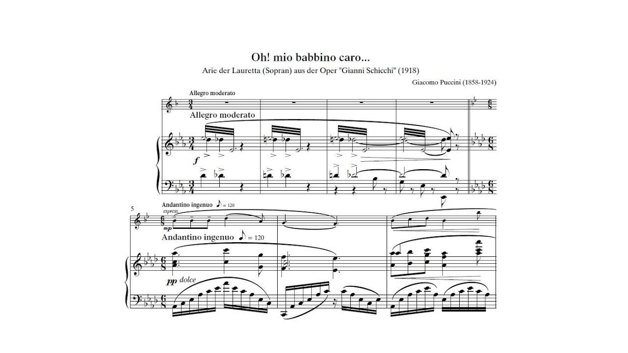 Giacomo Puccini: O mio babbino caro (Jouko Harjanne, trumpet)